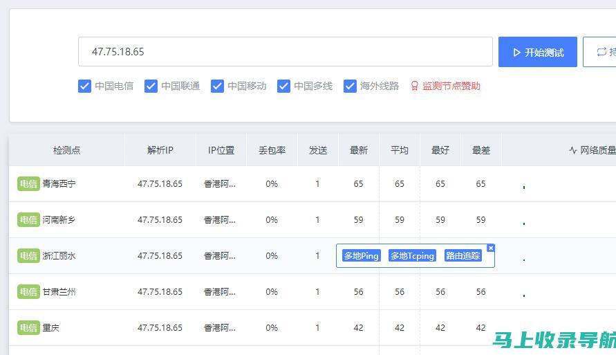 Ping检测在站长工作中的实际应用与案例分析